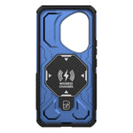 Til Honor 400 Pro 5G (Global) Magnetisk Cover Roterende Metal Støttefod Stødsikkert PC + TPU Telefon Bagcover
