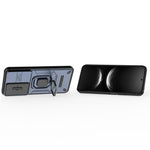 For Huawei nova 14 5G Case PC + TPU Kickstand Phone Protector with Lens Cover