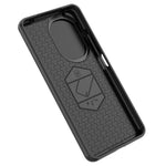 For Huawei nova 14 5G Case PC + TPU Kickstand Phone Protector with Lens Cover