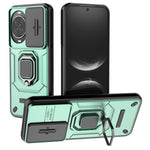 For Huawei nova 14 5G Case PC + TPU Kickstand Phone Protector with Lens Cover