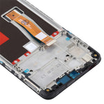 Til OPPO Realme 5 Pro RMX1971 / Realme Q Grade C LCD-skærm og digitizerenhed + ramme (uden logo)