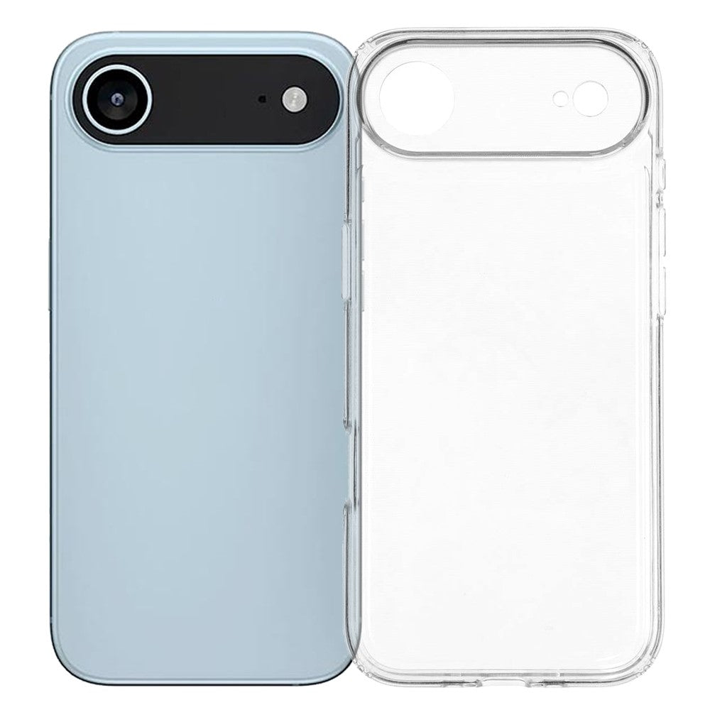 For iPhone Air Case HD Clear Soft TPU Phone Back Cover Airbag Protection
