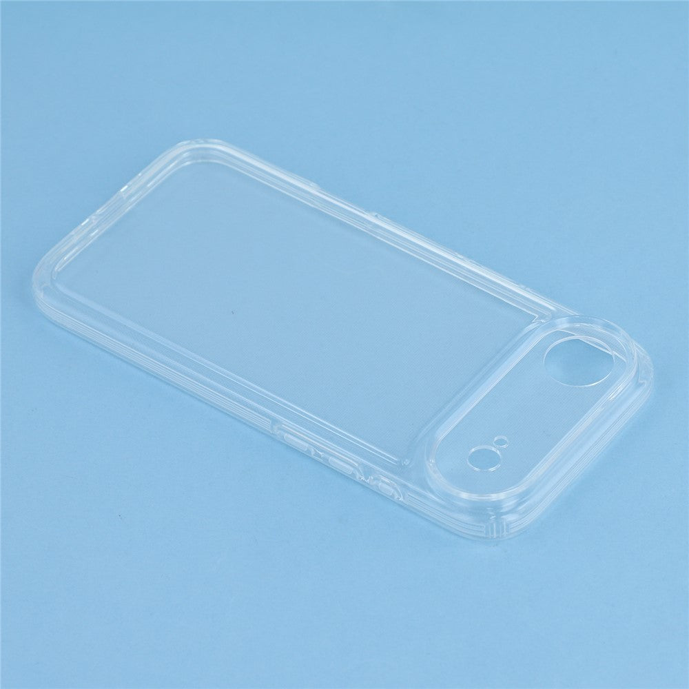 For iPhone Air Case HD Clear Soft TPU Phone Back Cover Airbag Protection