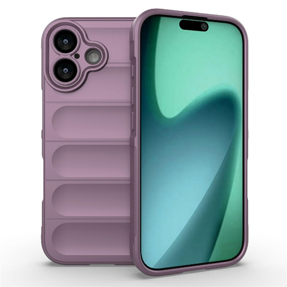 iPhone 17-skal, fallskyddande mjukt TPU-bakstycke