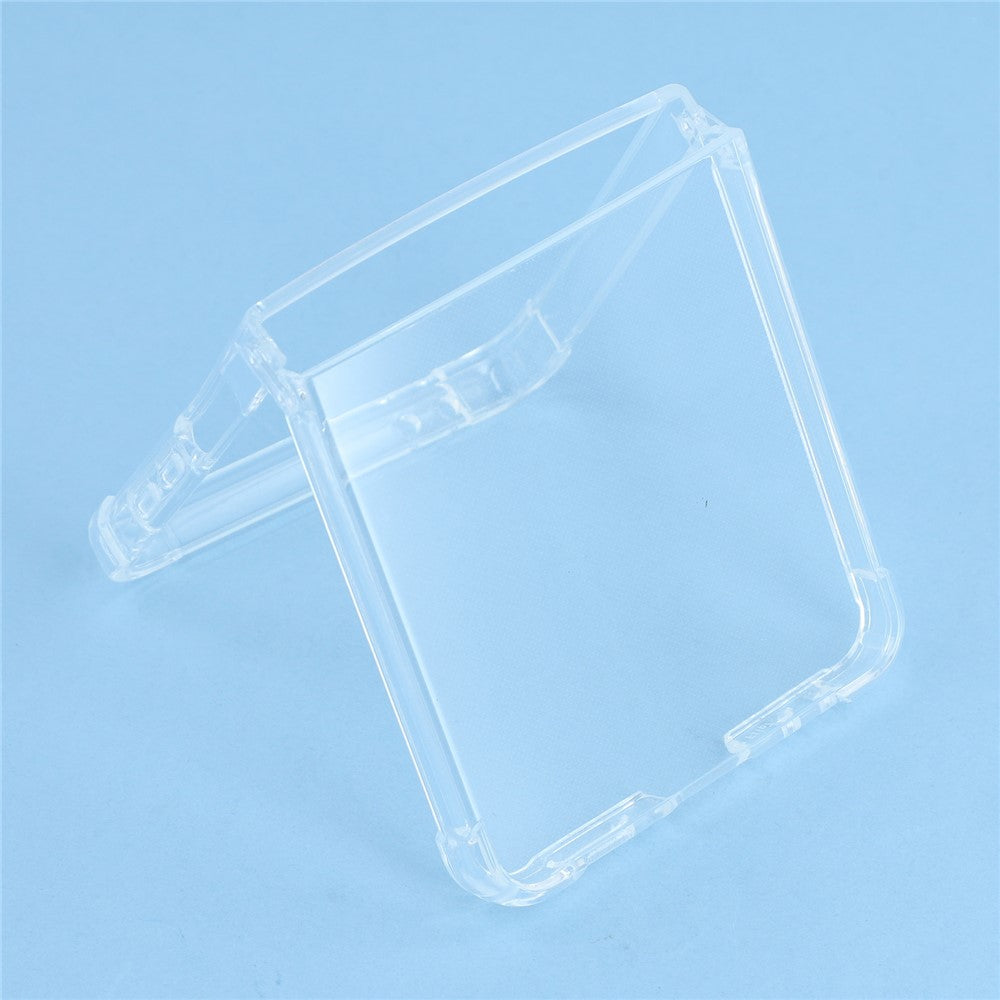 For Samsung Galaxy Z Flip7 5G Case Crystal Clear TPU Phone Cover with Reinforced Corner