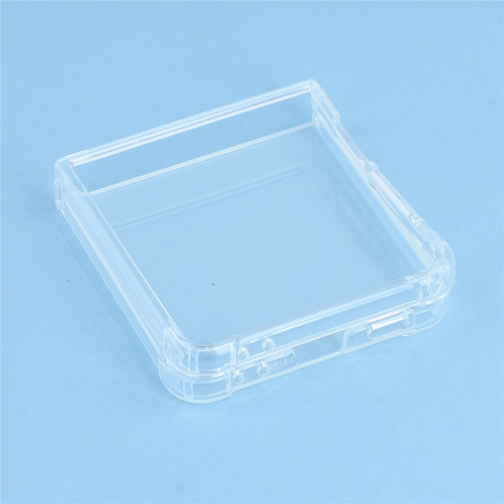 For Samsung Galaxy Z Flip7 5G Case Crystal Clear TPU Phone Cover with Reinforced Corner
