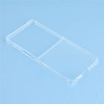 For Samsung Galaxy Z Flip7 5G Case Crystal Clear TPU Phone Cover with Reinforced Corner