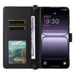 OnePlus Nord 5 5G / Ace 5 Ultra 5G-skal med axel-/handledsrem, läderfodral, stativ, plånbok