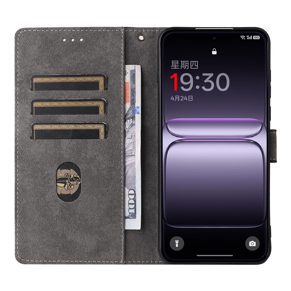 For OnePlus Nord 5 5G / Ace 5 Ultra 5G Case Wallet RFID Blocking PU Leather Phone Cover Stand with Strap