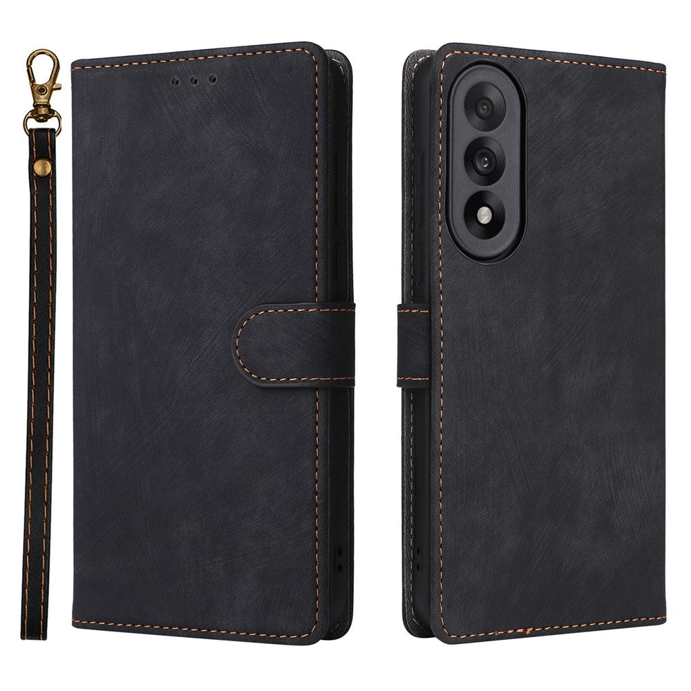 For OnePlus Nord 5 5G / Ace 5 Ultra 5G Case Wallet RFID Blocking PU Leather Phone Cover Stand with Strap