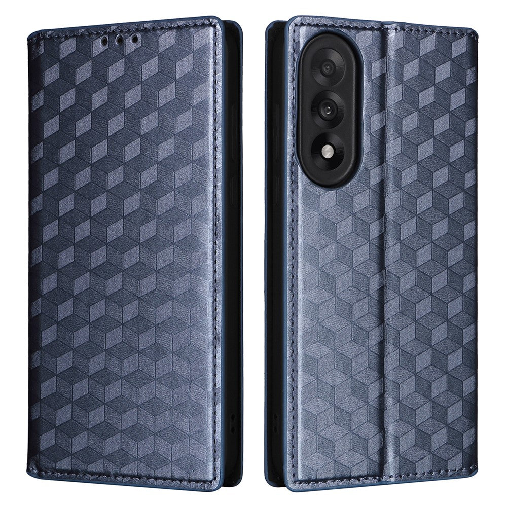 OnePlus Nord 5 5G / Ace 5 Ultra 5G Plånboksfodral med rombpräglat läderfodral