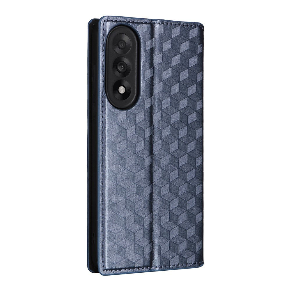 OnePlus Nord 5 5G / Ace 5 Ultra 5G Plånboksfodral med rombpräglat läderfodral