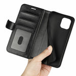 PU Leather Phone Cover for Xiaomi Redmi A1 4G / A2 4G, Crazy Horse Texture Flip Stand Wallet Full Protection Case
