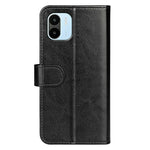 PU Leather Phone Cover for Xiaomi Redmi A1 4G / A2 4G, Crazy Horse Texture Flip Stand Wallet Full Protection Case