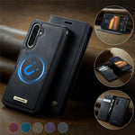 CASEME C49 Til Samsung Galaxy A56 5G Magnetisk Etui RFID Blokerende Aftagelig Pung Læder Telefoncover