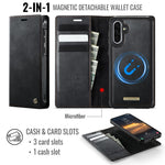 CASEME C49 Til Samsung Galaxy A56 5G Magnetisk Etui RFID Blokerende Aftagelig Pung Læder Telefoncover