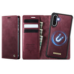 CASEME C49 Til Samsung Galaxy A56 5G Magnetisk Etui RFID Blokerende Aftagelig Pung Læder Telefoncover