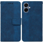 For Samsung Galaxy A08 5G / A08 4G / A07 5G / A07 4G / A06 5G / A06 4G Case Geometry Pattern Leather Wallet Phone Cover with Wrist Strap