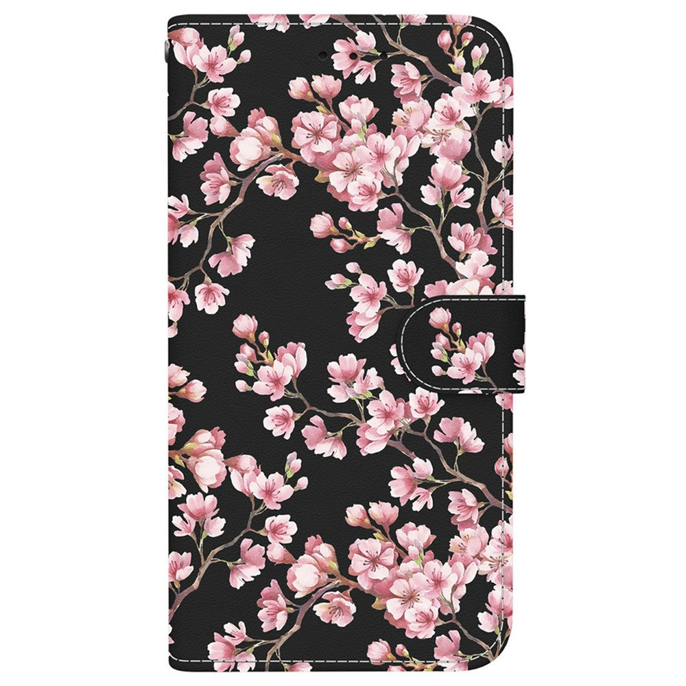 Til Samsung Galaxy A08 5G / A08 4G / A07 5G / A07 4G / A06 5G / A06 4G Pung Telefoncover Anti-Drop Mønsterprint Læder Flipcover med Rem