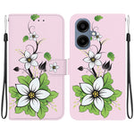 Til Samsung Galaxy A08 5G / A08 4G / A07 5G / A07 4G / A06 5G / A06 4G Pung Telefoncover Anti-Drop Mønsterprint Læder Flipcover med Rem
