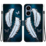 Til Samsung Galaxy A08 5G / A08 4G / A07 5G / A07 4G / A06 5G / A06 4G Etui med Mønsterprint, Flip Pung i Læder, Telefoncover med Snor