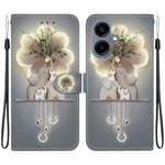 Til Samsung Galaxy A08 5G / A08 4G / A07 5G / A07 4G / A06 5G / A06 4G Etui med Mønsterprint, Flip Pung i Læder, Telefoncover med Snor