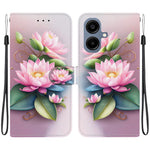 Til Samsung Galaxy A08 5G / A08 4G / A07 5G / A07 4G / A06 5G / A06 4G Etui med Mønsterprint, Flip Pung i Læder, Telefoncover med Snor