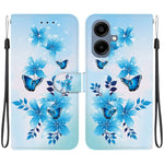 Til Samsung Galaxy A08 5G / A08 4G / A07 5G / A07 4G / A06 5G / A06 4G Etui med Mønsterprint, Flip Pung i Læder, Telefoncover med Snor