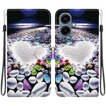 Til Samsung Galaxy A08 5G / A08 4G / A07 5G / A07 4G / A06 5G / A06 4G Etui med Mønsterprint, Flip Pung i Læder, Telefoncover med Snor