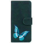 Til Samsung Galaxy A08 5G / A08 4G / A07 5G / A07 4G / A06 5G / A06 4G Stand Etui PU Læder Telefoncover Sommerfugleprint