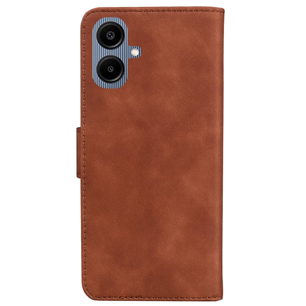 Til Samsung Galaxy A08 5G / A08 4G / A07 5G / A07 4G / A06 5G / A06 4G Etui Ensfarvet Læderpung Telefoncover