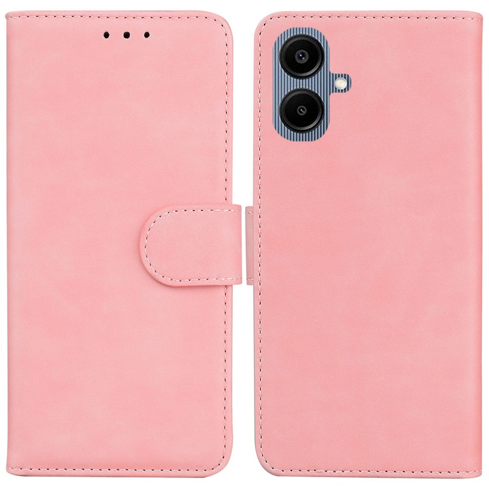 Til Samsung Galaxy A08 5G / A08 4G / A07 5G / A07 4G / A06 5G / A06 4G Etui Ensfarvet Læderpung Telefoncover