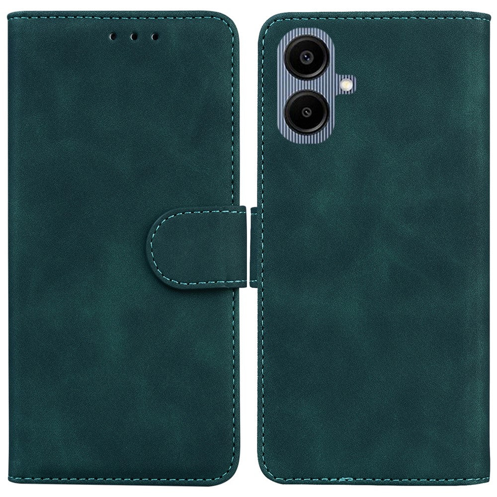 Til Samsung Galaxy A08 5G / A08 4G / A07 5G / A07 4G / A06 5G / A06 4G Etui Ensfarvet Læderpung Telefoncover