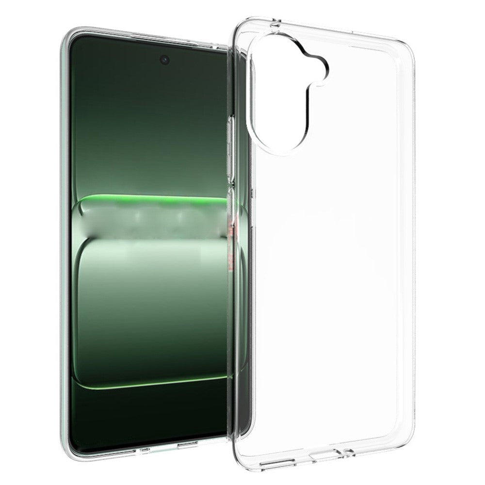 Gennemsigtigt cover til OnePlus Nord CE5 5G / Ace 5 Racing 5G, vandmærkebestandig TPU-mobilbagside