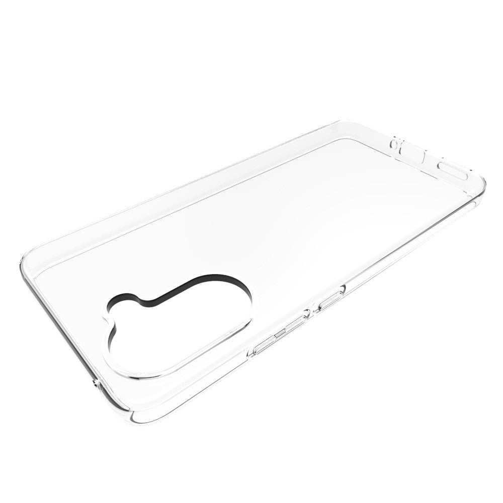 Gennemsigtigt cover til OnePlus Nord CE5 5G / Ace 5 Racing 5G, vandmærkebestandig TPU-mobilbagside