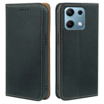 For Xiaomi Redmi Note 14S 4G  /  Note 13 Pro 4G  /  Poco M6 Pro 4G Case Wallet RFID Blocking Leather Phone Cover Strong Magnetic Closure