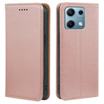 For Xiaomi Redmi Note 14S 4G  /  Note 13 Pro 4G  /  Poco M6 Pro 4G Case Wallet RFID Blocking Leather Phone Cover Strong Magnetic Closure