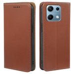 For Xiaomi Redmi Note 14S 4G  /  Note 13 Pro 4G  /  Poco M6 Pro 4G Case Wallet RFID Blocking Leather Phone Cover Strong Magnetic Closure