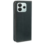 For Xiaomi Redmi Note 14 4G (164.84mm) Case Wallet RFID Blocking Leather Phone Cover Strong Magnetic Closure