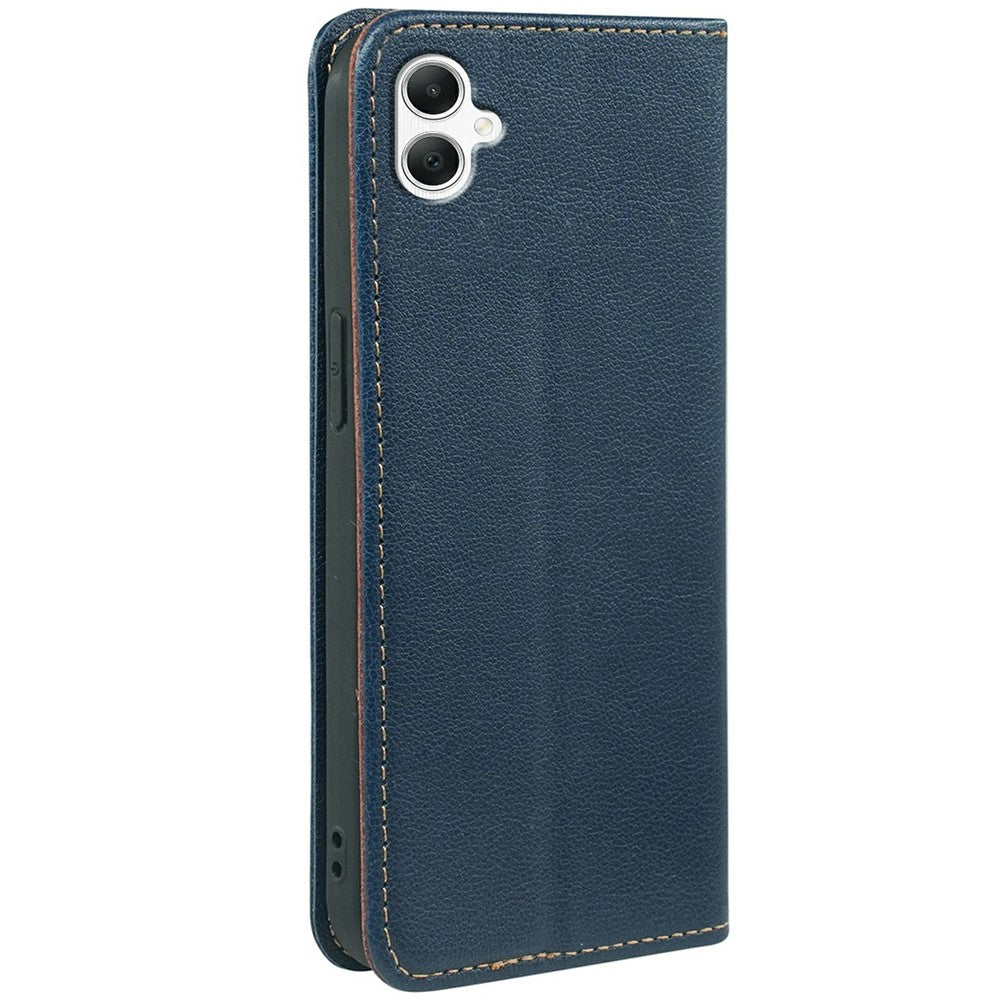 Samsung Galaxy A05 4G Plånboksfodral RFID-blockerande lädermobilfodral Stark magnetisk stängning