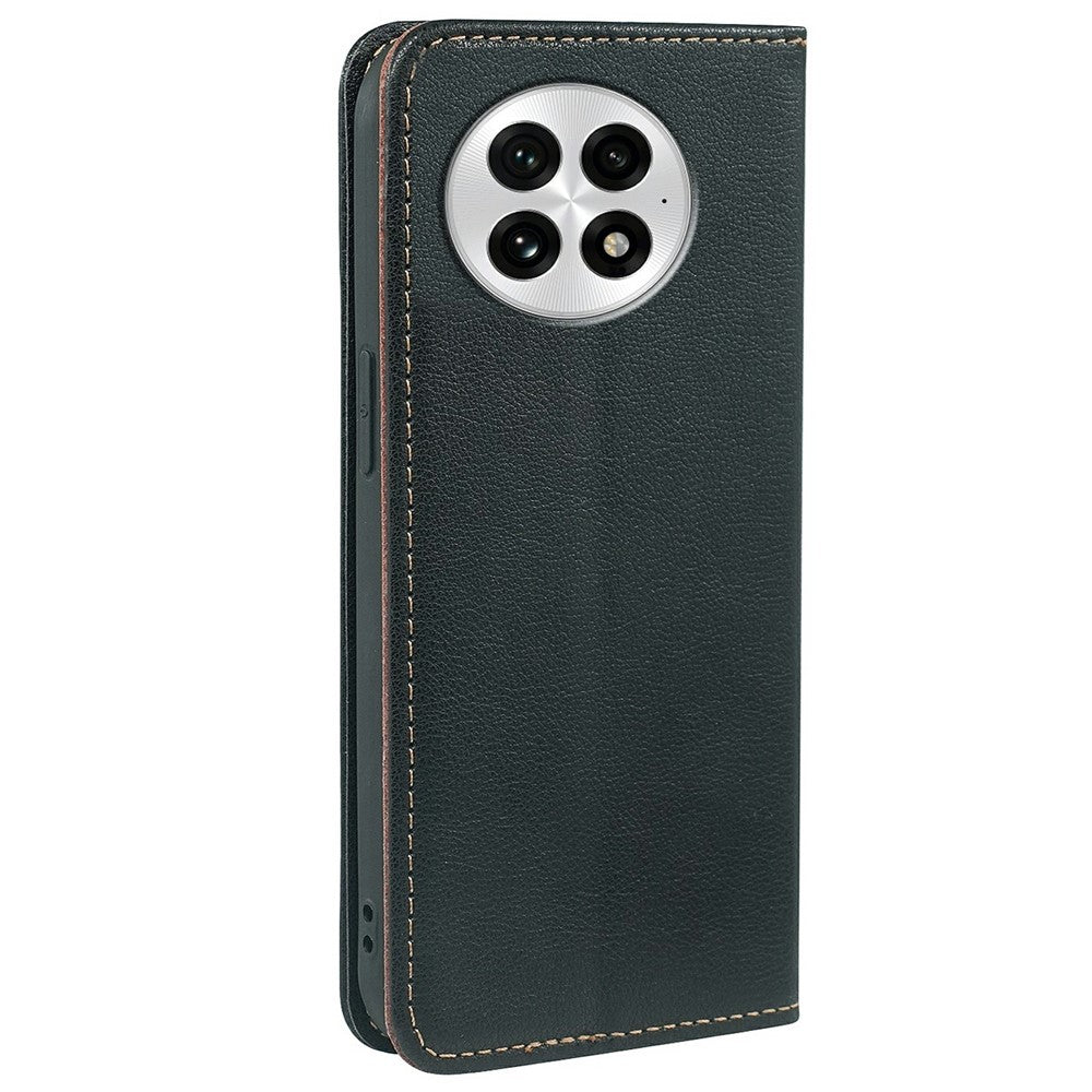 OnePlus 13 Plånboksfodral RFID-blockerande lädermobilfodral Stark magnetisk stängning