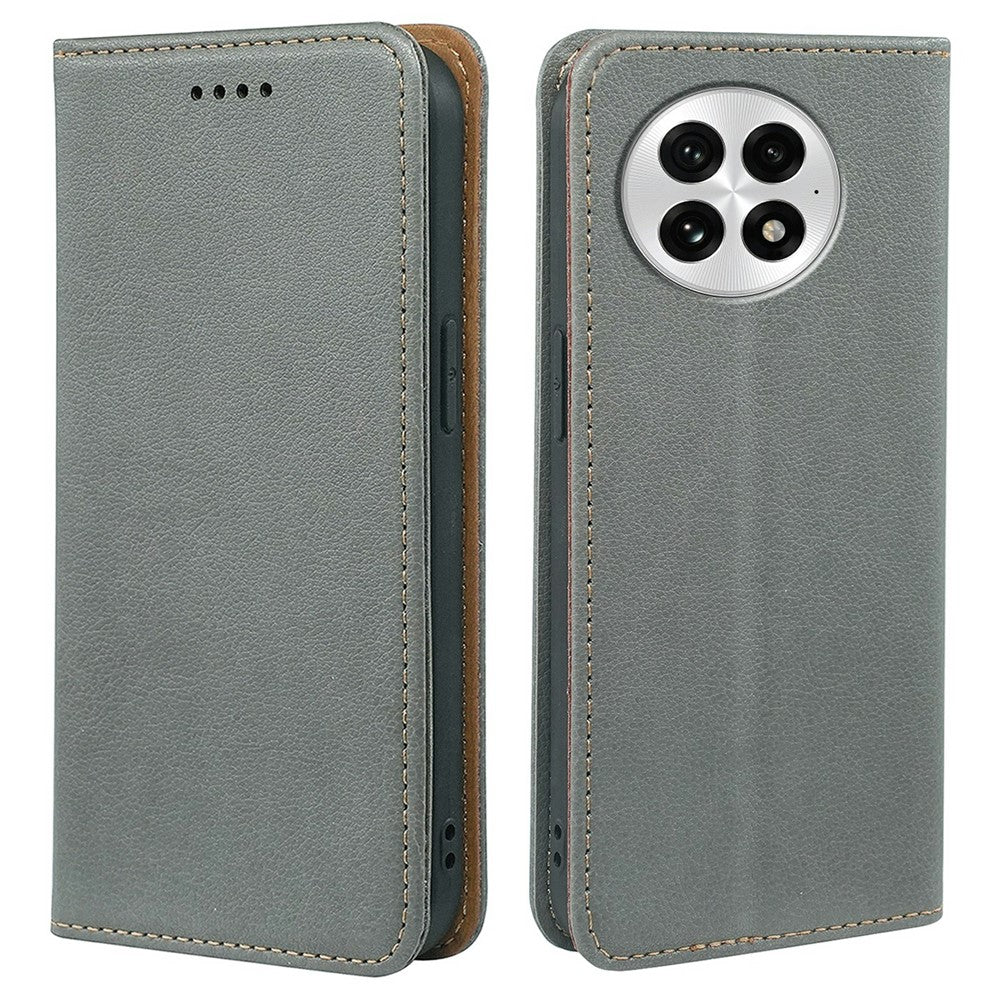 OnePlus 13 Plånboksfodral RFID-blockerande lädermobilfodral Stark magnetisk stängning