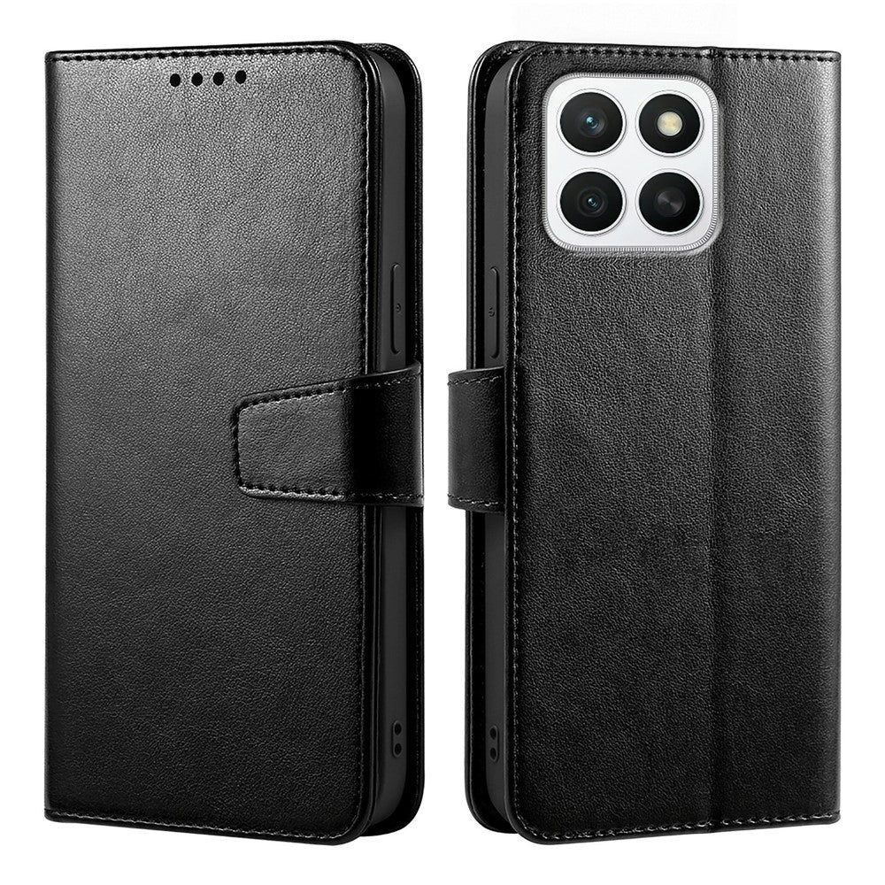 For Honor X8c 4G Etui, Stander, Kortholder, Pung, Læder Telefoncover