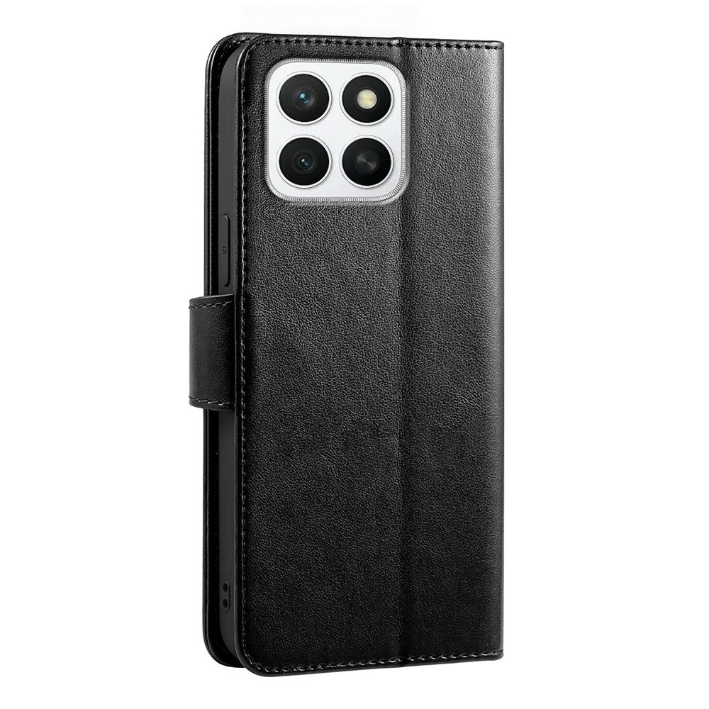 For Honor X8c 4G Etui, Stander, Kortholder, Pung, Læder Telefoncover