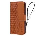 For Samsung Galaxy Z Fold7 5G Case Rhombus Pattern Leather Wallet Phone Cover with Wrist Strap