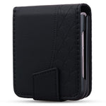 Til Samsung Galaxy Z Flip7 5G Etui Rhombus Mønster Læder Telefoncover med Håndrem