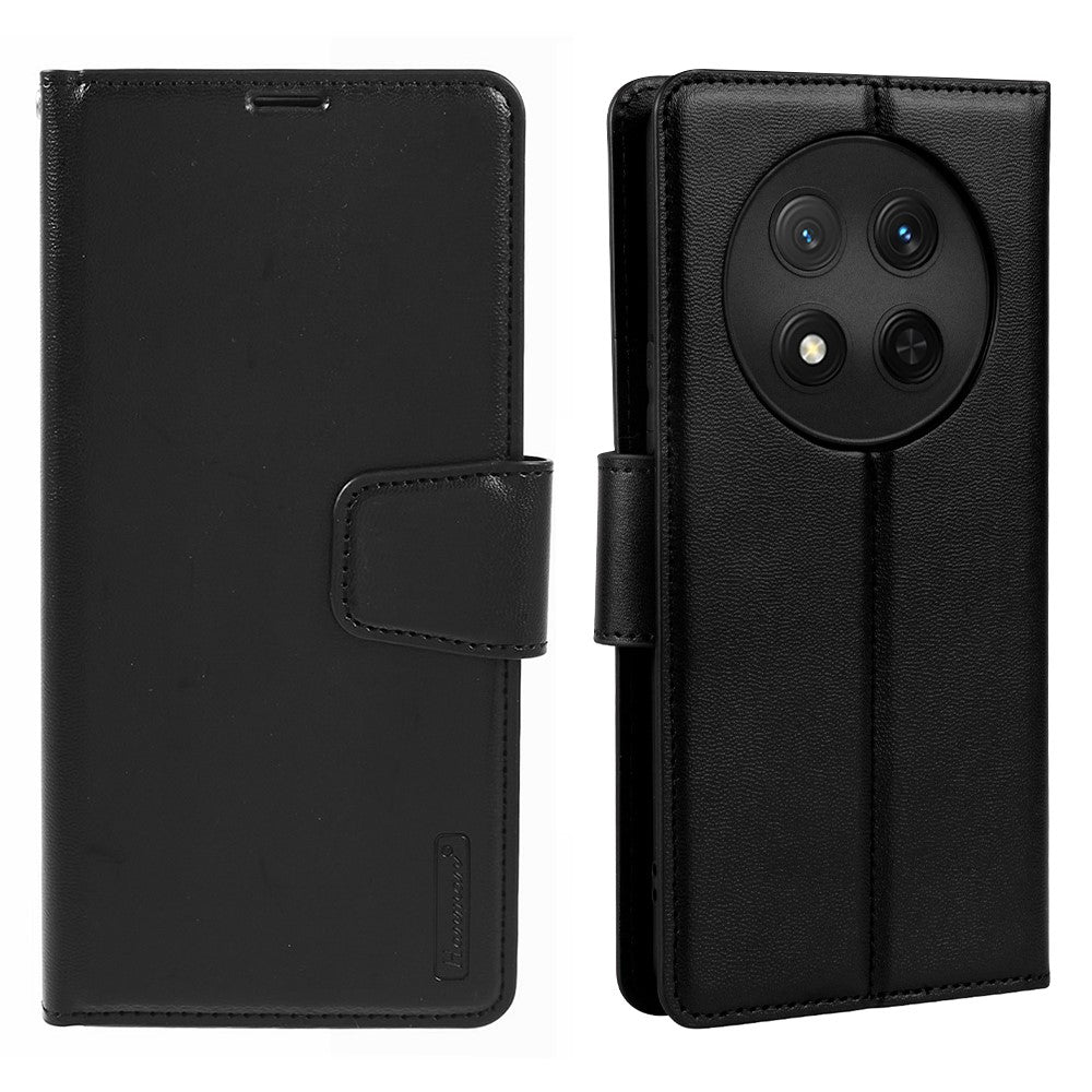 HANMAN Mill Series mobilskal för Honor X9c 5G / X60 Pro 5G / Magic7 Lite 5G Plånboksfodral i PU-läder