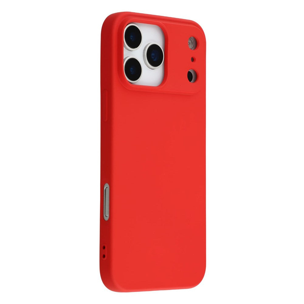 For iPhone 17 Pro TPU Case Soft Fiber Lining Anti-Scratch Phone Cover