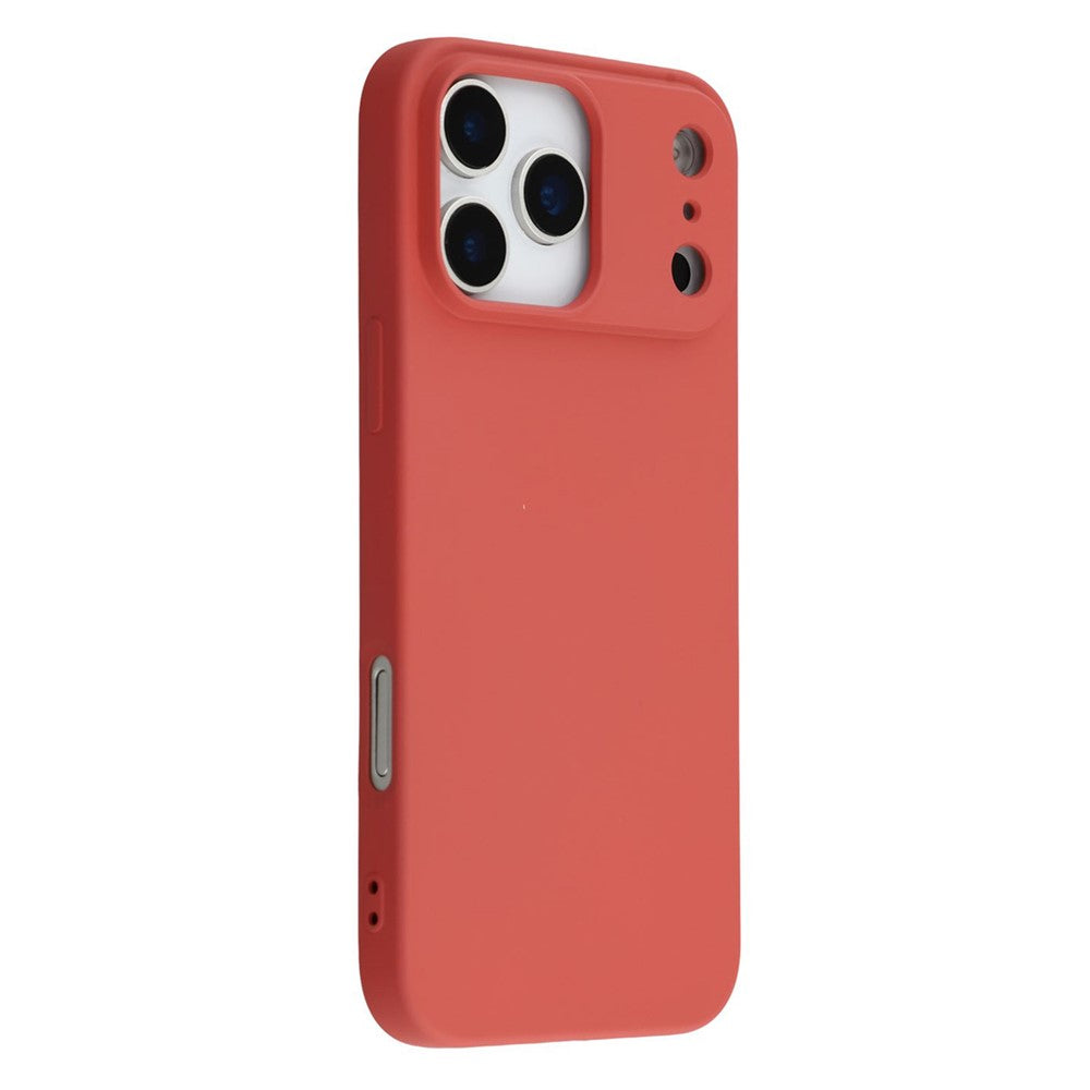 For iPhone 17 Pro TPU Case Soft Fiber Lining Anti-Scratch Phone Cover