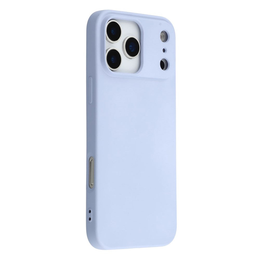 For iPhone 17 Pro TPU Case Soft Fiber Lining Anti-Scratch Phone Cover